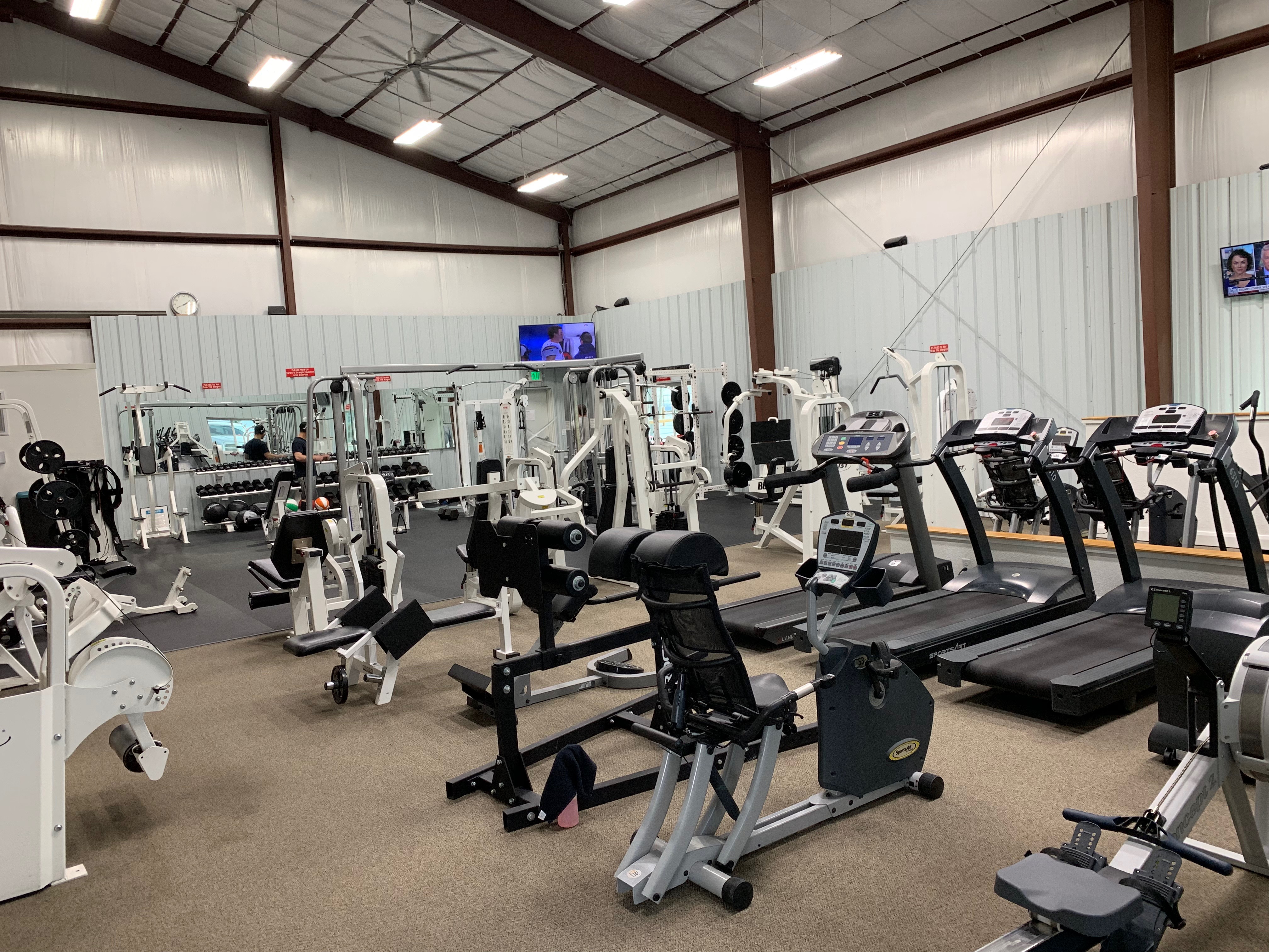 Afton Peak Fitness Gym Interior